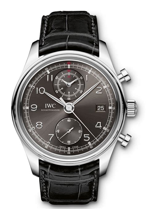 IWC Portuguese Chronograph Classic Ardoise • IW3904